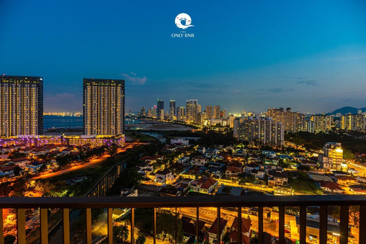 Deluxe Seaview Suite Twin Bed By The Only Bnb Tanjung Tokong Ngoại thất bức ảnh